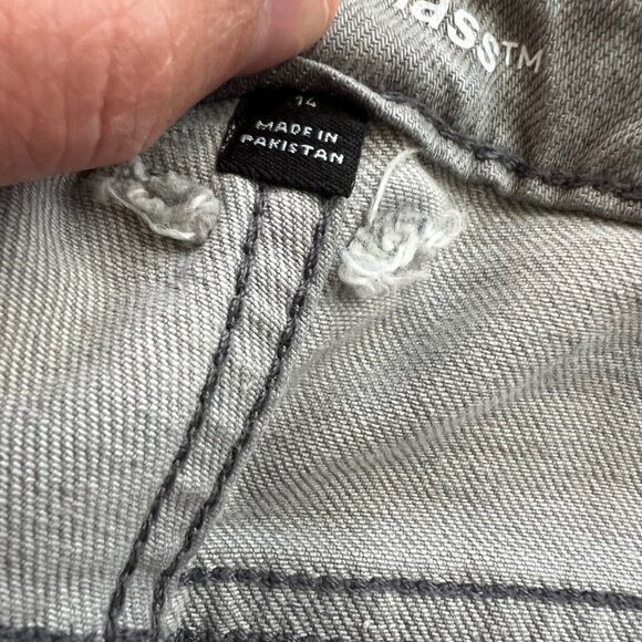 Girls art class grey cargo denim jeans - Picture 3 of 4